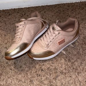 All sneakers are $20, all are size 7. Slippers are brand new and never worn $10